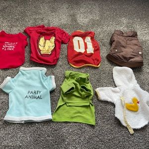 Dog clothes, xs-s
